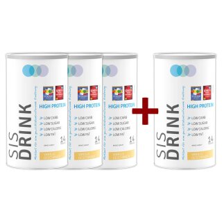 SiS Eiweiss-Drink 4für3 Vanille