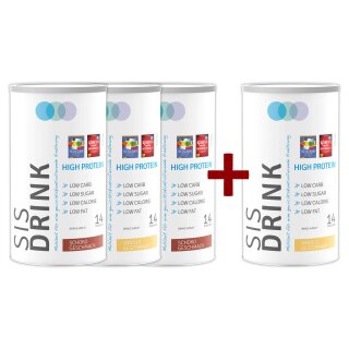 SiS Eiweiss-Drink 4für3 Mix