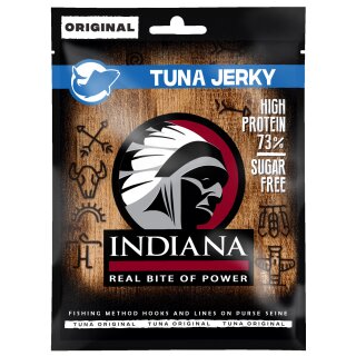 INDIANA Fish Jerky 15g 10er  Pack Tuna