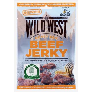 Wild West Beef Jerky Halal 35g Honey BBQ