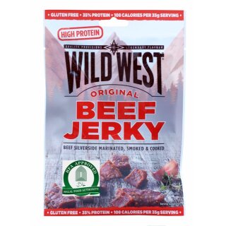 Wild West Beef Jerky Halal 35g Original