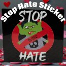 Bunch of Ace Promotion Sticker Stop Hate