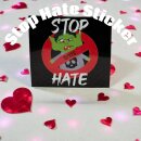 Bunch of Ace Promotion Sticker Stop Hate