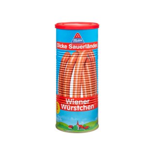 Metten Dicke Sauerländer - Wiener Würstchen (6x55g) 330g
